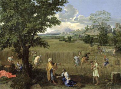 Summer, or Ruth and Boaz, 1660-64 by Nicolas Poussin